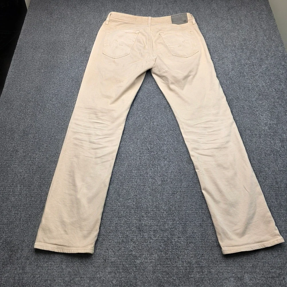 AG Adriano Goldschmied The Graduate Tailored Leg Pants Mens 31x32 Tan Khaki